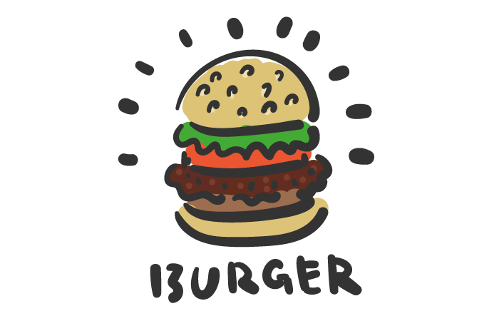 ハンバーガーのイラスト おしゃれでかわいいフリーイラスト素材