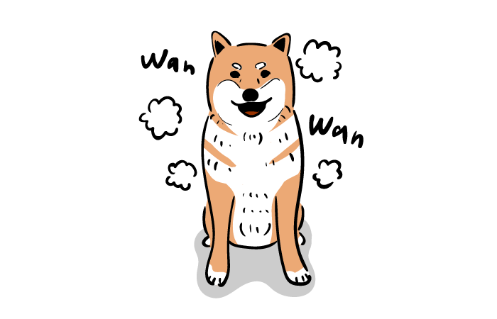 柴犬のフリーイラスト おしゃれでかわいいフリーイラスト素材